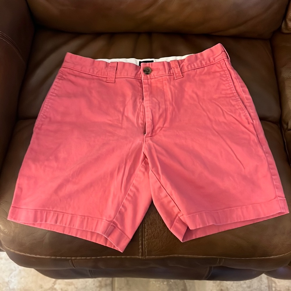 J. Crew - 7” Stretch Chino Short - Nantucket Red - Size 28